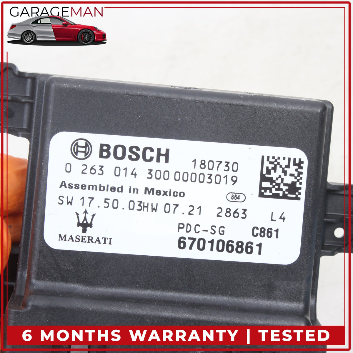 2017-2024 Maserati Ghibli M157 Levante M161 Park Assist Control Module Unit OEM
