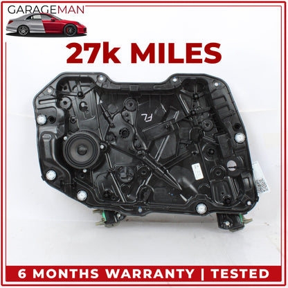2019-2025 BMW M340i G20 Front Left Window Regulator w/ Carrier and Speaker 7497103 OEM