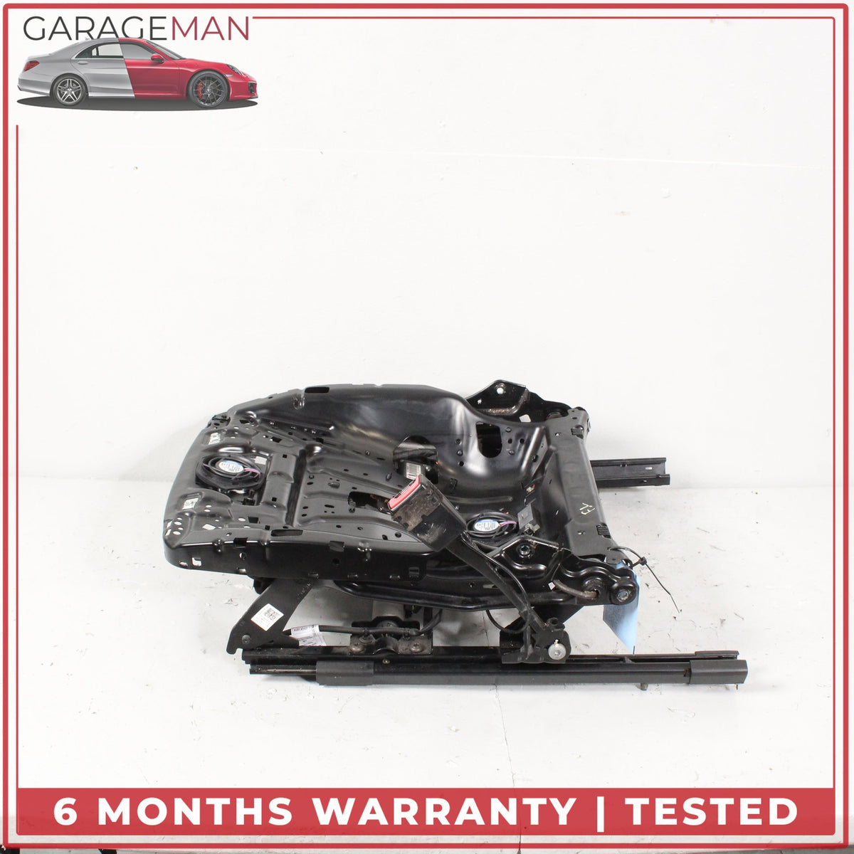 2012-2018 Audi A7 Front Right Passenger Side Seat Track Rail Frame w/ Motor OEM