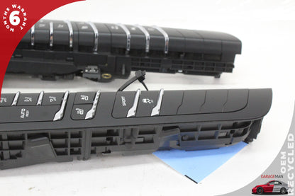 2015-2018 Porsche Macan 95B Center Console Climate Multifunction Switch Control
