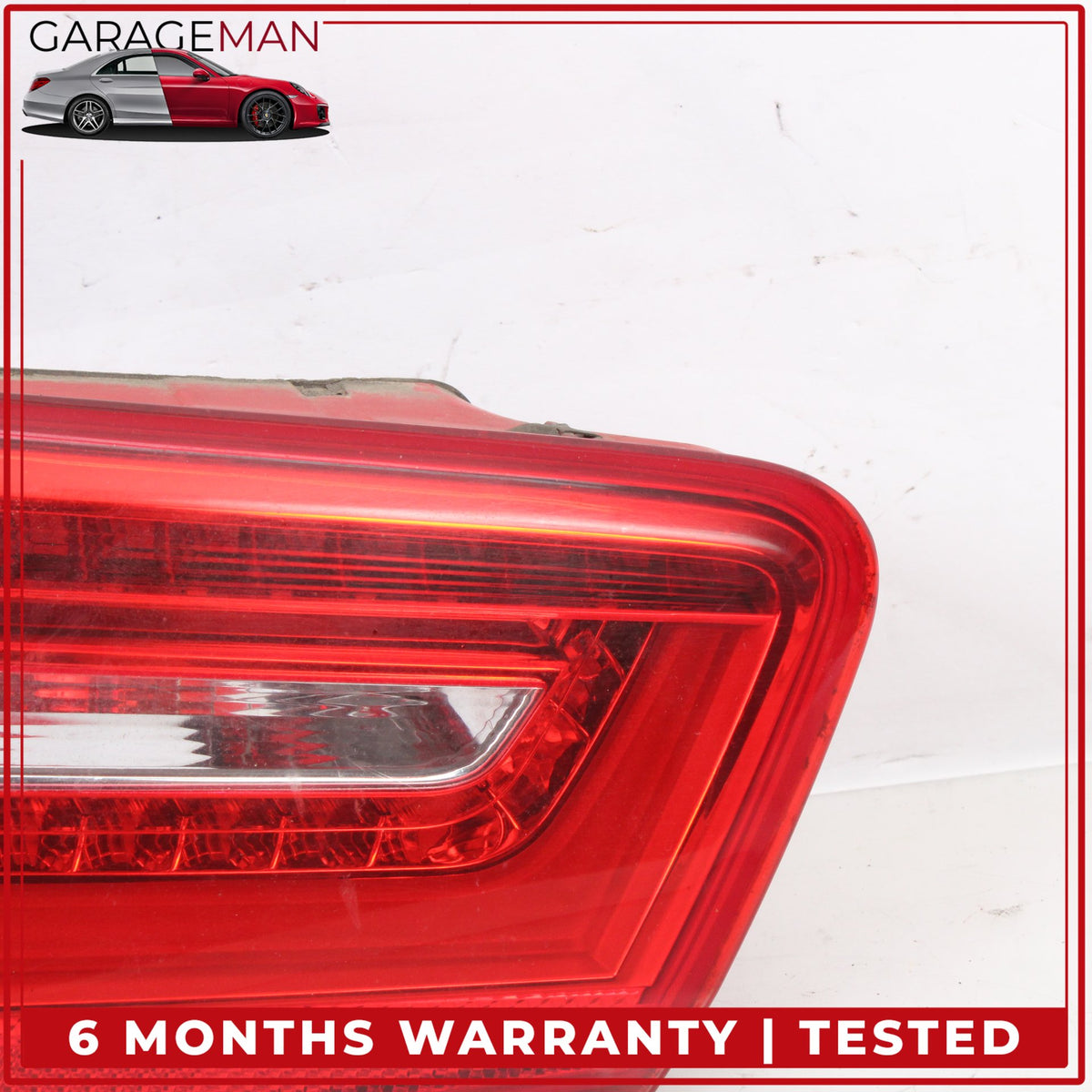 2012-2015 Audi A6 S6 Rear Left Driver Side Inner Tail Light Lamp 4G5945093B OEM