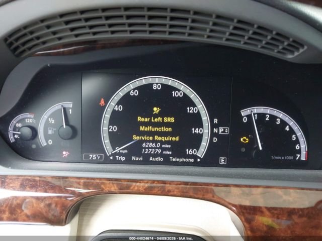 Parting Out- 2013 Mercedes-Benz S550 W221- 121