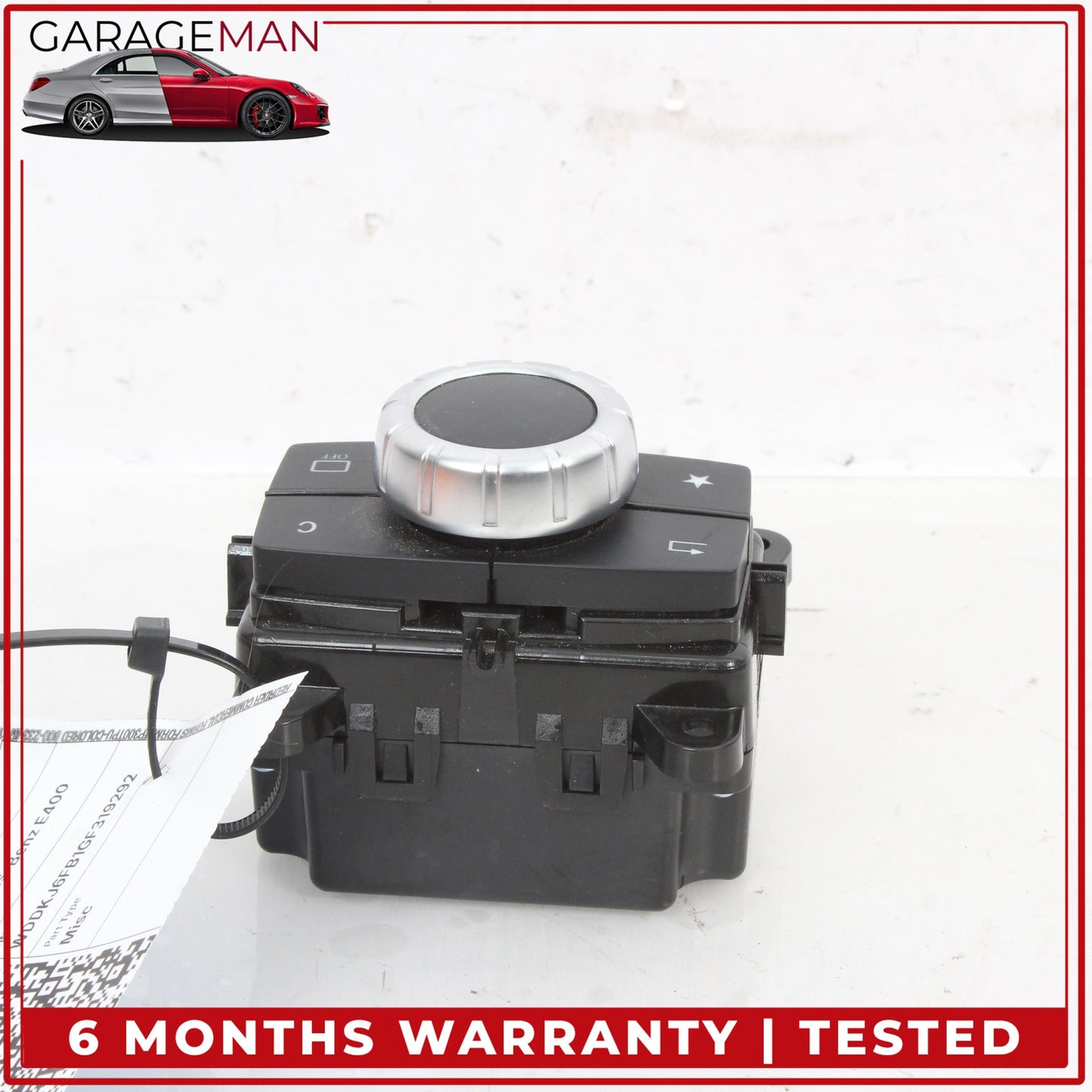 2015-2020 Mercedes C207 E400 Coupe Multimedia Knob Control Switch 2129009828 OEM