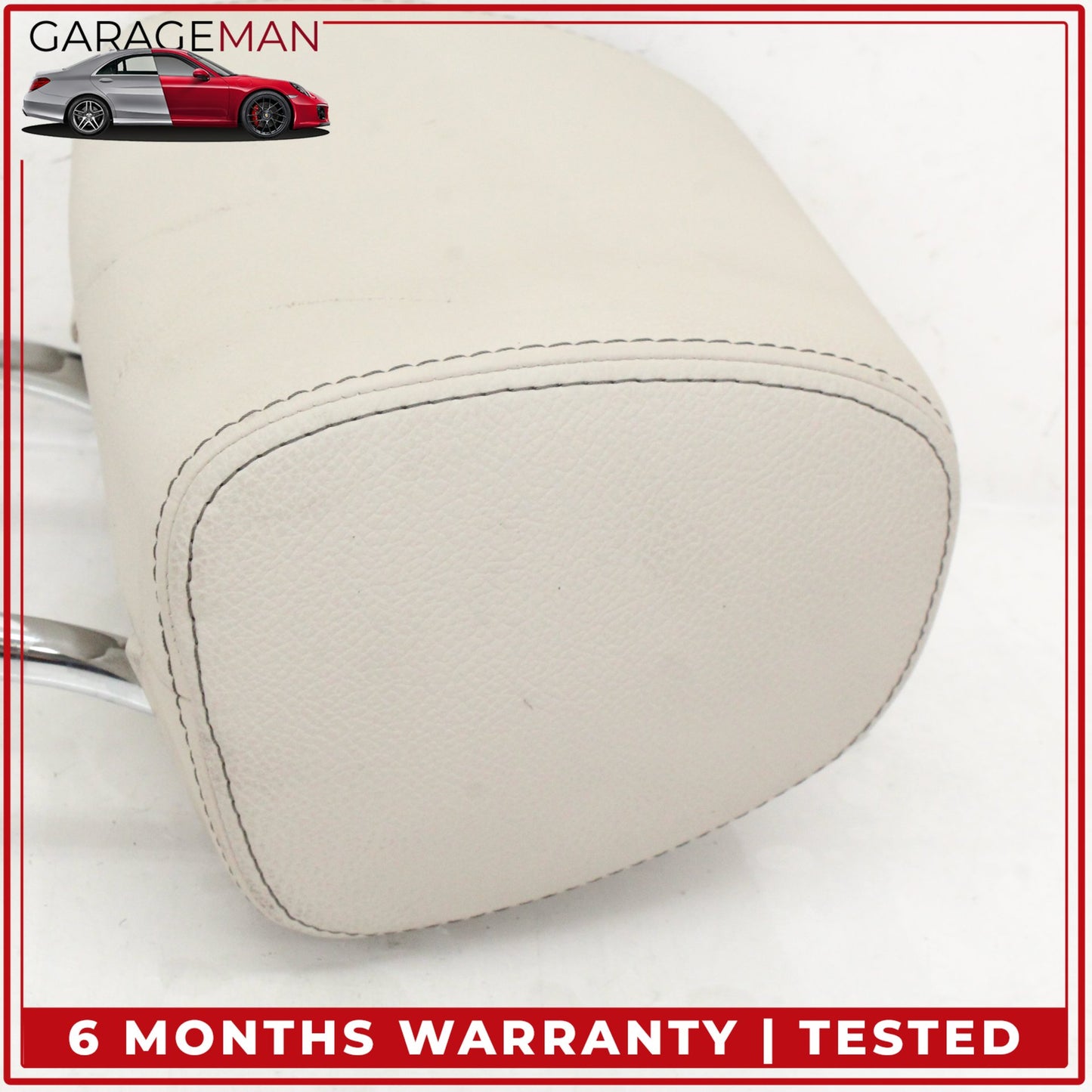 2011-2018 BMW X3 X4 F25 SUV Front Left or Right Side Seat Head Rest Beige OEM