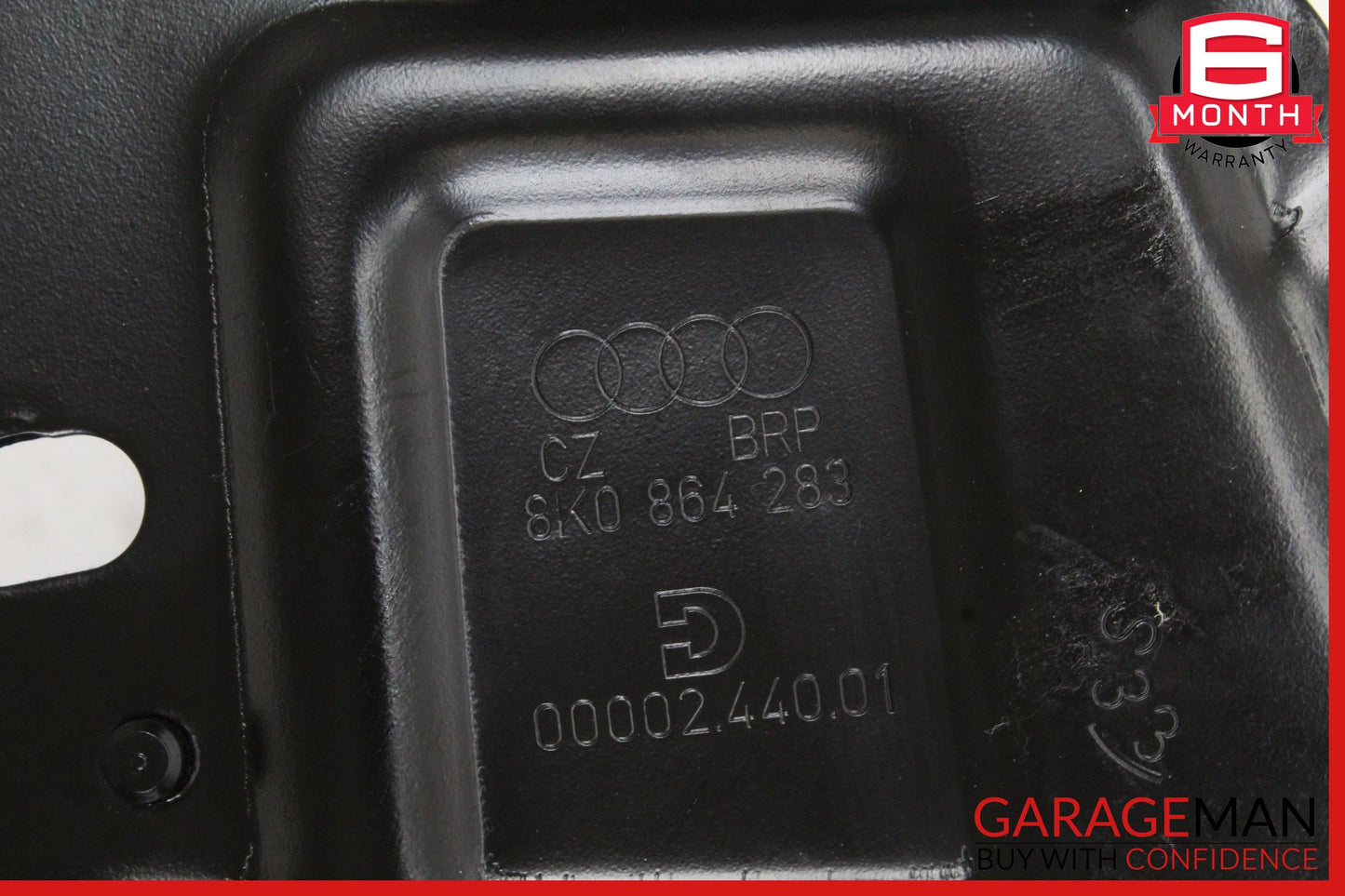 2009-2016 Audi A5 Front Center Console Leather Arm Rest Armrest Lid Assembly OEM
