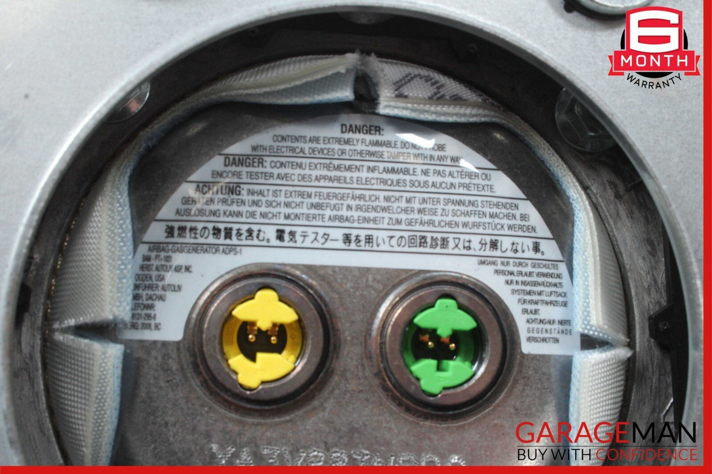 03-12 Mercedes E550 G500 SL500 G55 AMG Steering Wheel Airbag Air Bag Assembly