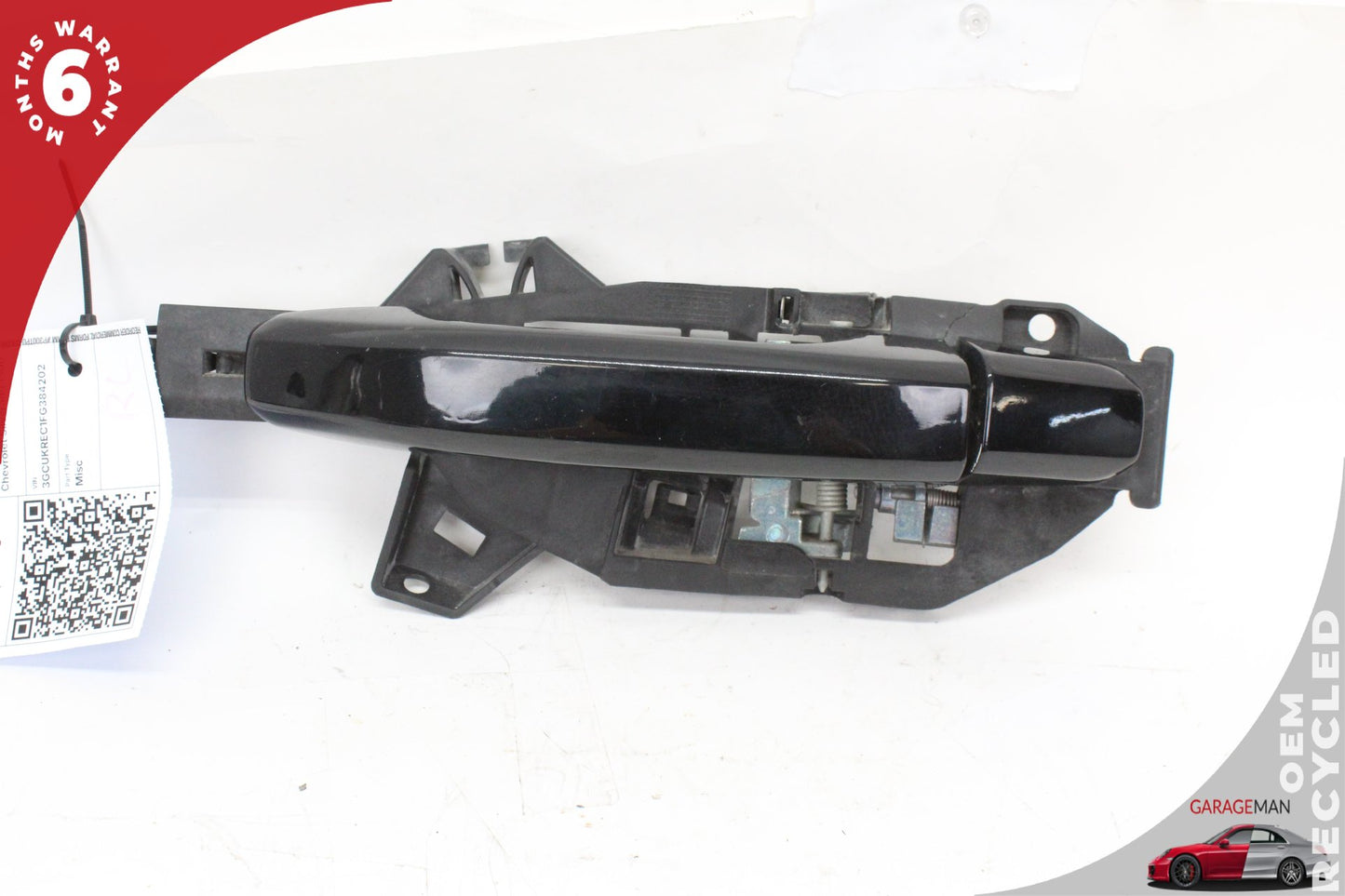 2014-2019 Chevrolet Silverado 1500 Rear Left Side Exterior Door Handle Black OEM