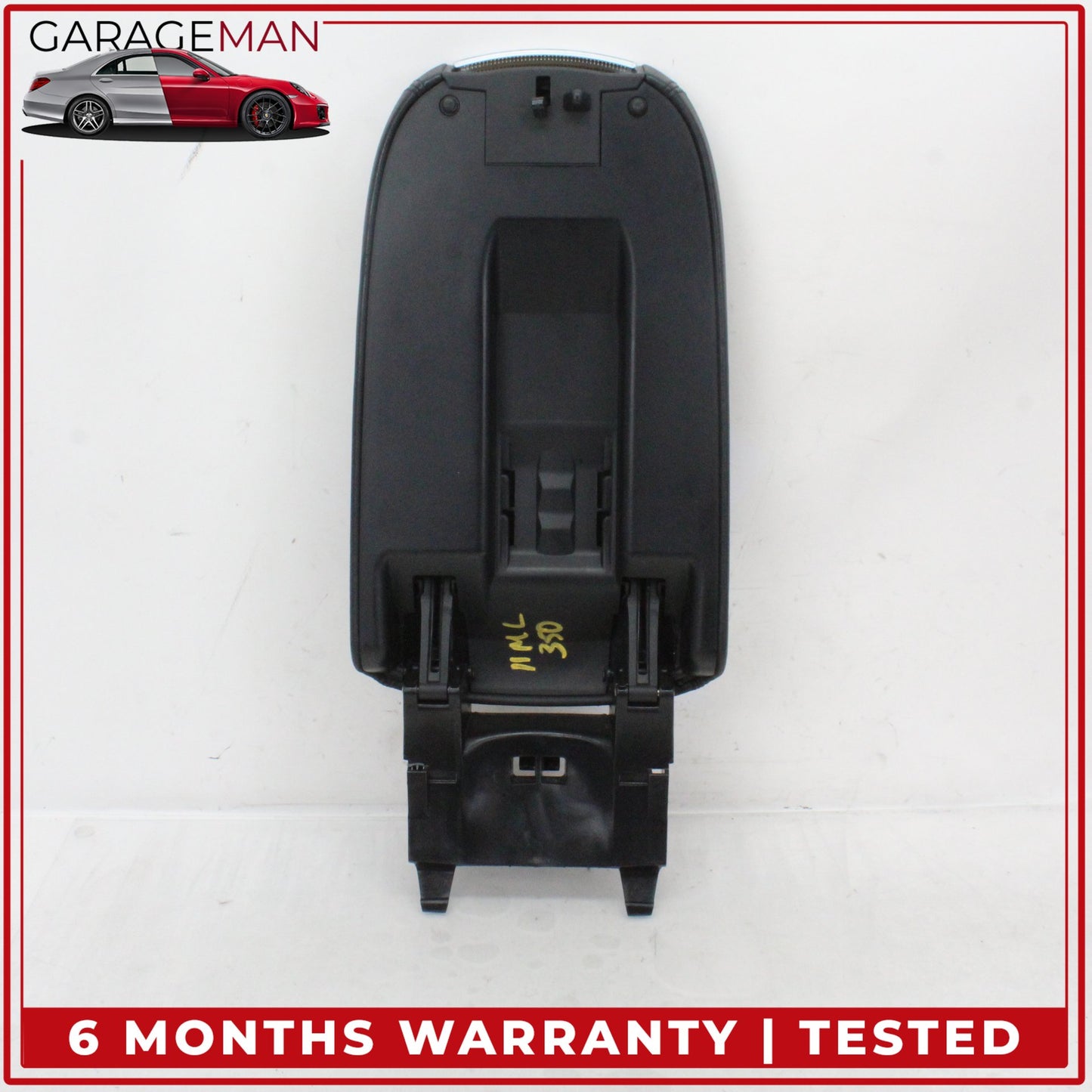2006-2012 Mercedes W164 ML350 GL450 Front Center Armrest Lid Cover Black OEM