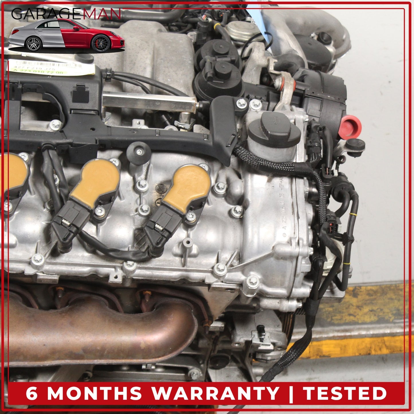2007-2012 Mercedes W219 CLS550 Engine Motor Assembly 5.5L V8 M273 RWD OEM 99k