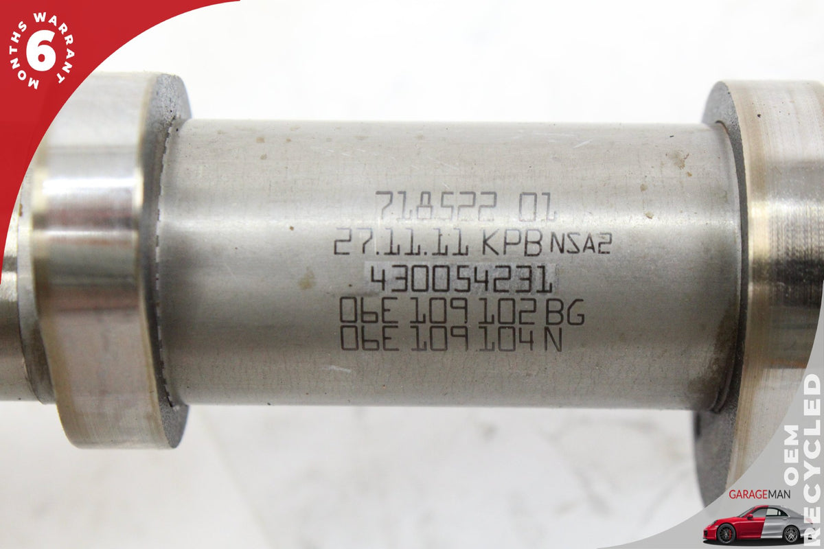2011-2018 Porsche Cayenne 92A AWD 3.0L Left Exhaust Camshaft 06E109571D OEM