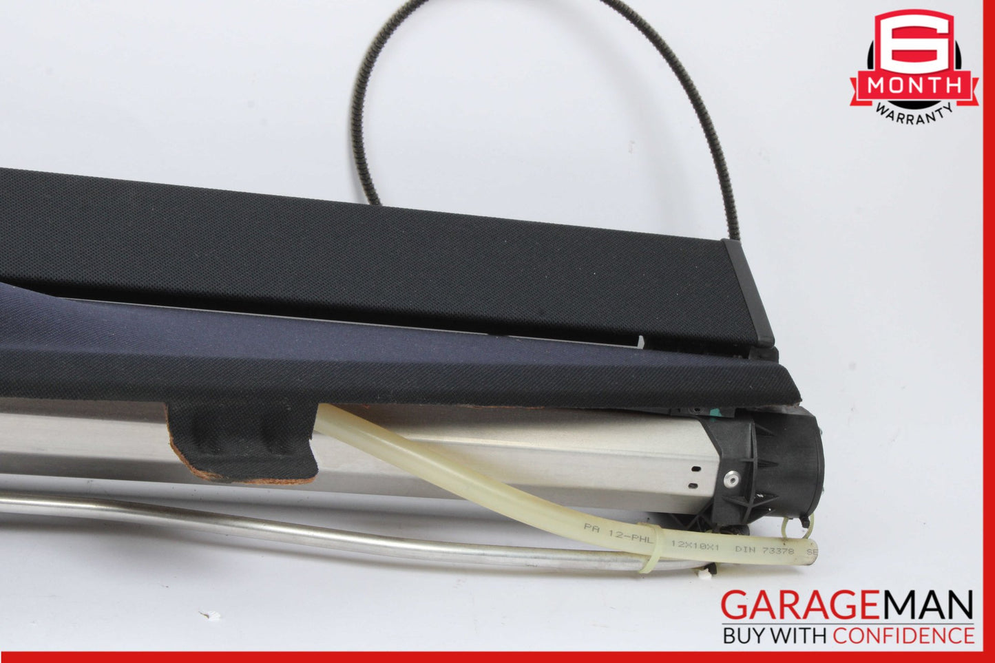 2007-2013 Mercedes W221 S550 Rear Window Sunshade Screen Roller Blind w/ Trim
