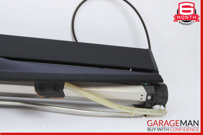 2007-2013 Mercedes W221 S550 Rear Window Sunshade Screen Roller Blind w/ Trim