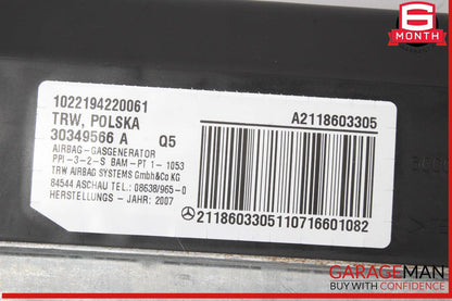 03-09 Mercedes W211 E350 E550 E320 Glove Box Right Passenger Side Air Bag OEM