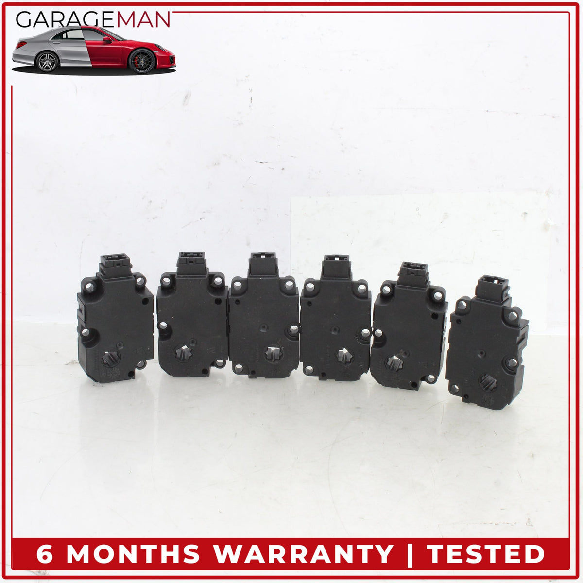 2011-2018 Audi A8 HVAC AC A/C Heater Blower Flap Actuator Motor Set of 6 OEM