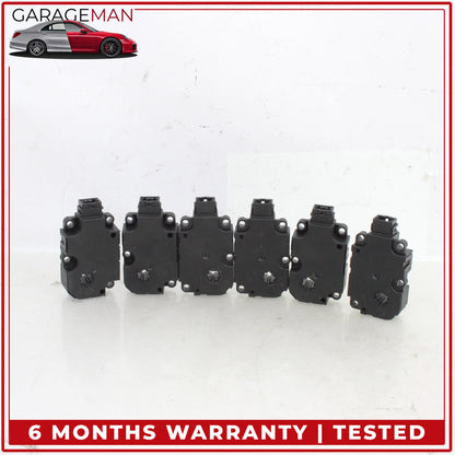 2011-2018 Audi A8 HVAC AC A/C Heater Blower Flap Actuator Motor Set of 6 OEM