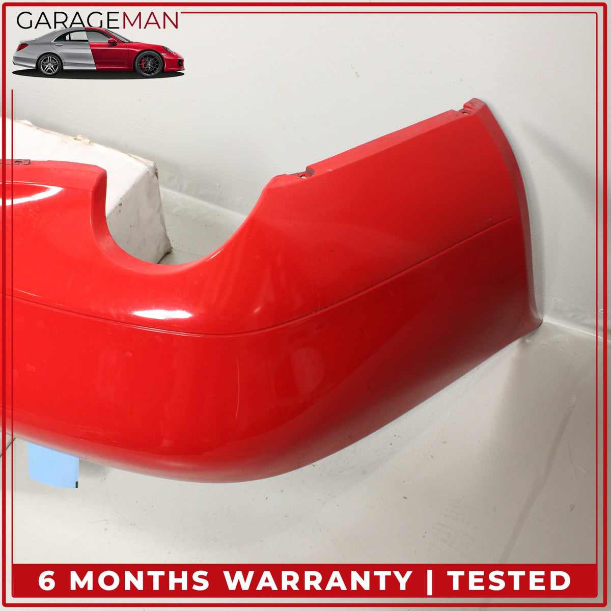 1999-2001 Porsche 911 996 Rear Bumper Cover Red 99650541108 OEM