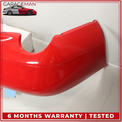 1999-2001 Porsche 911 996 Rear Bumper Cover Red 99650541108 OEM