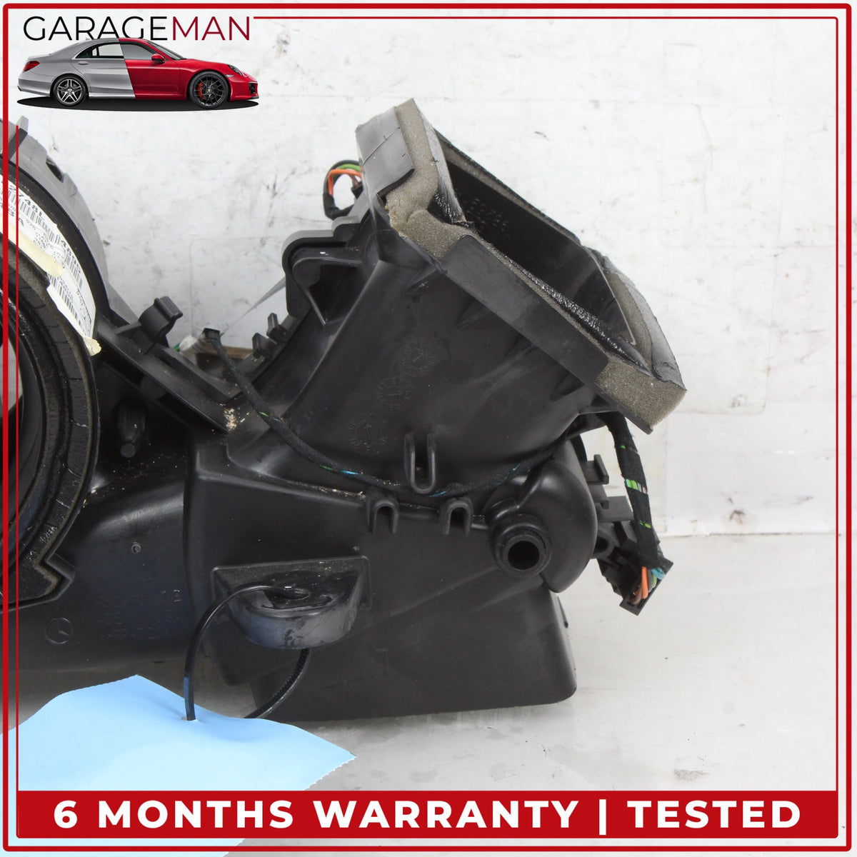 2006-2012 Mercedes W164 ML350 GL450 Rear A/C Heater Blower Motor Housing Box OEM