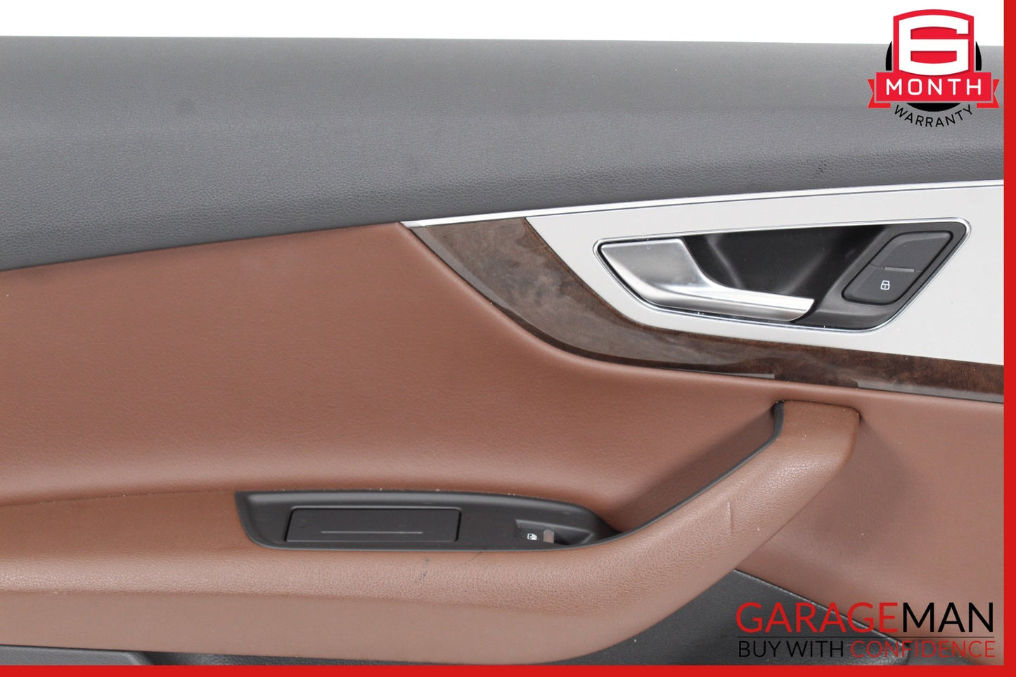2017-2019 Audi Q7 Rear Left Driver Side Interior Door Trim Panel 4M0867303 OEM