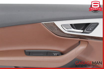 2017-2019 Audi Q7 Rear Left Driver Side Interior Door Trim Panel 4M0867303 OEM