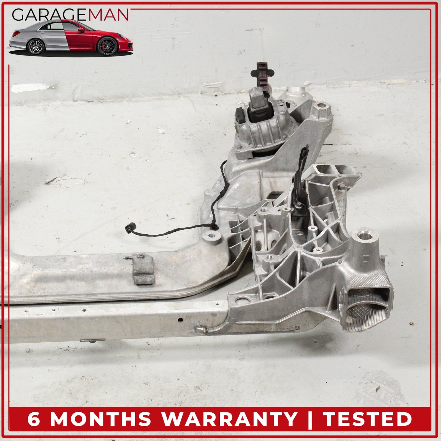 2012-2018 BMW 650i F06 AWD Front Subframe Crossmember Cradle 6797647 OEM