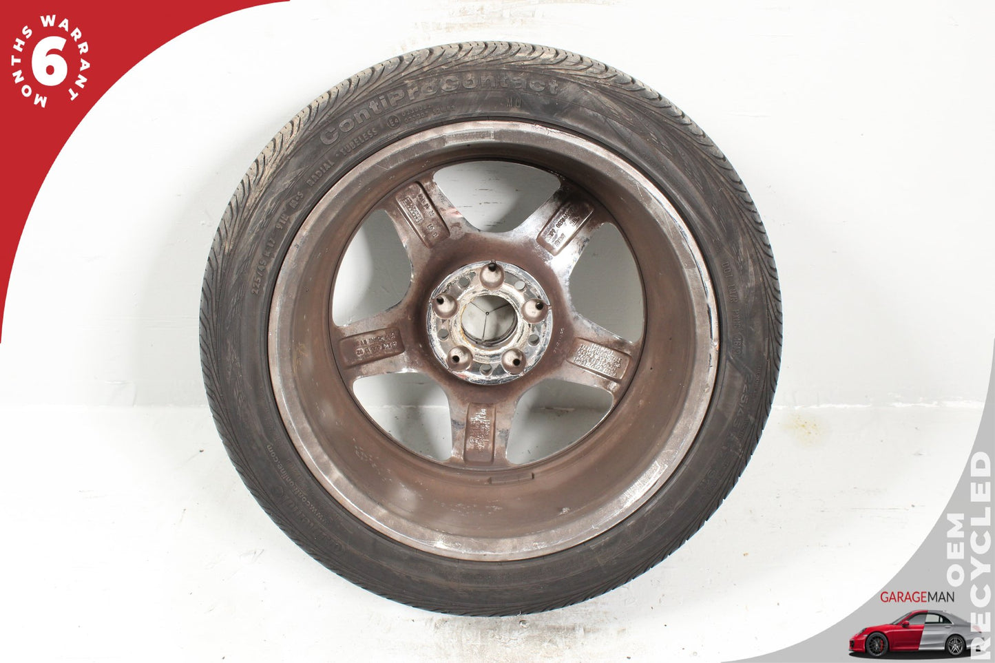 2002-2005 Mercedes W203 C230 Rear Wheel Rim w/ Tire 8.5JX17H2ET34 2034001302 OEM