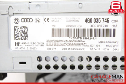 2012-2015 Audi A6 C7 Sedan Radio Multimedia CD Player 4G0035746