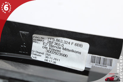 2011-2012 Porsche Cayenne 92A SUV AC Temperature Climate Control Panel 7P5863324F Genuine
