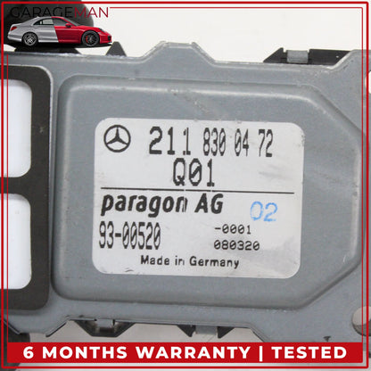2000-2012 Mercedes W219 CLS550 Air Quality Sensor Module 2118300472 OEM