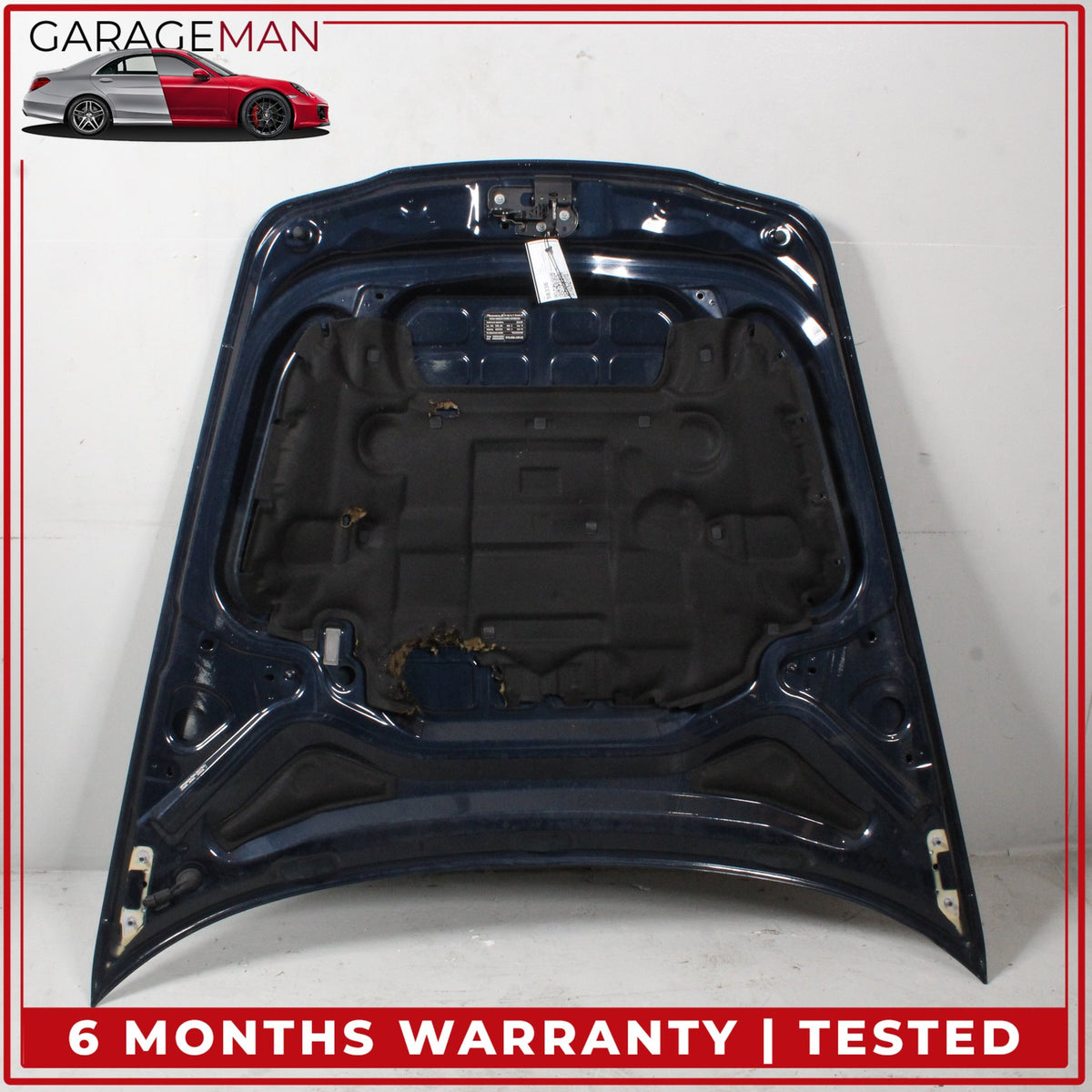 2010-2016 Porsche Panamera 970 Front Hood Bonnet Panel Blue 97051101100 OEM