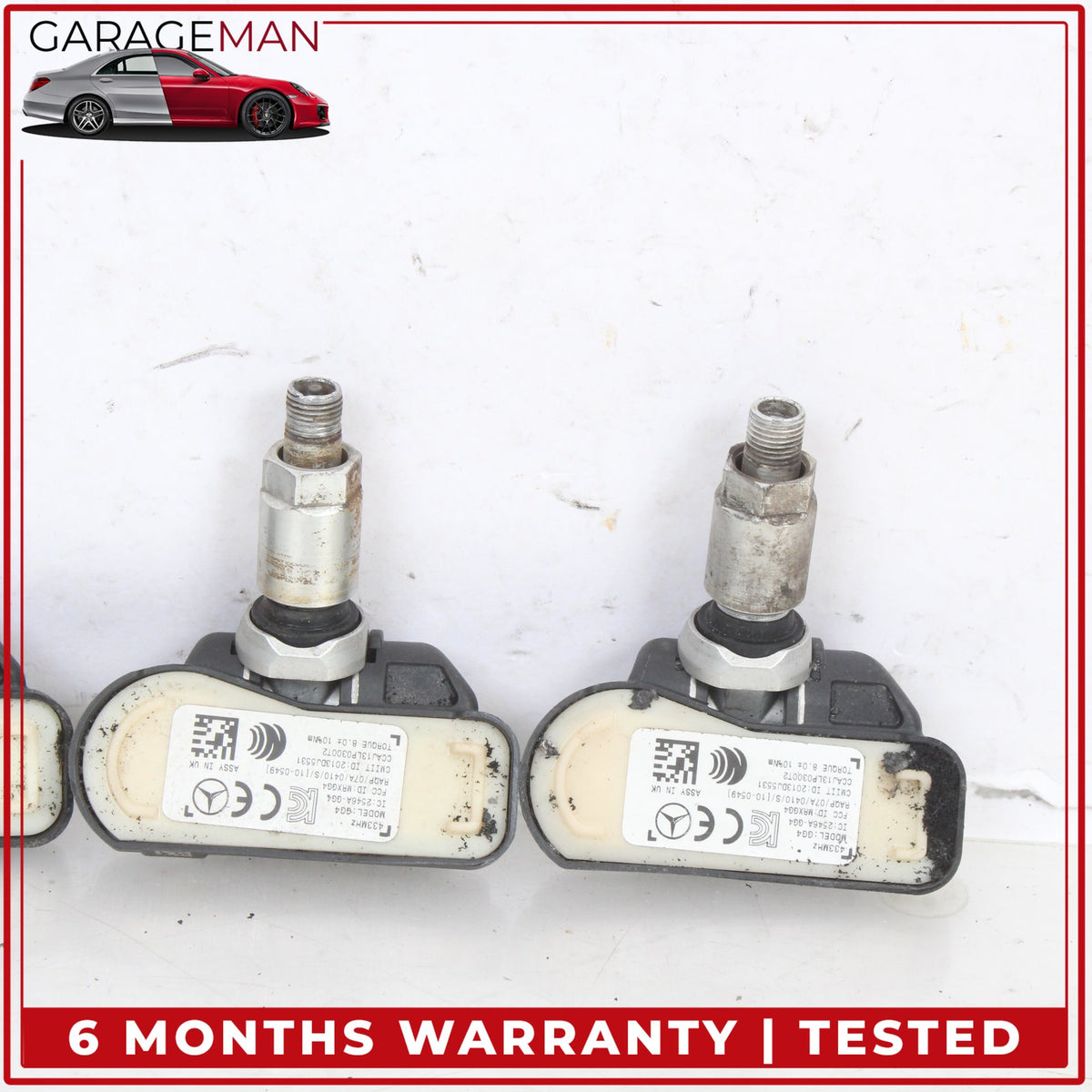 2012-2020 Mercedes X156 GLA250 TPMS Tire Pressure Monitor Sensor Set of 4 OEM