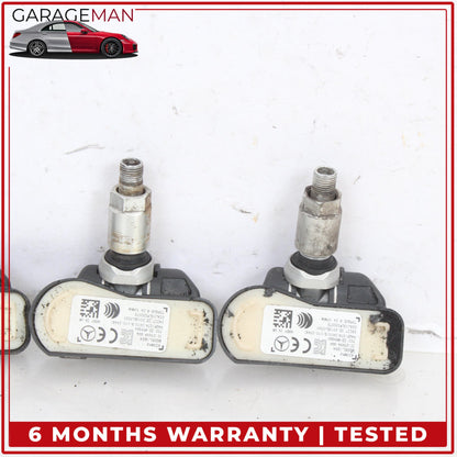2012-2020 Mercedes X156 GLA250 TPMS Tire Pressure Monitor Sensor Set of 4 OEM