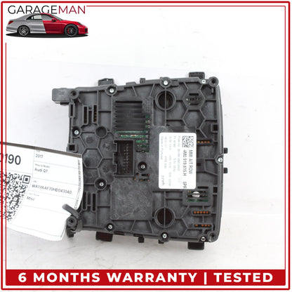 2017-2019 Audi Q7 Front MMI Multi Media Touch Pad Control Switch 4M0919615H OEM