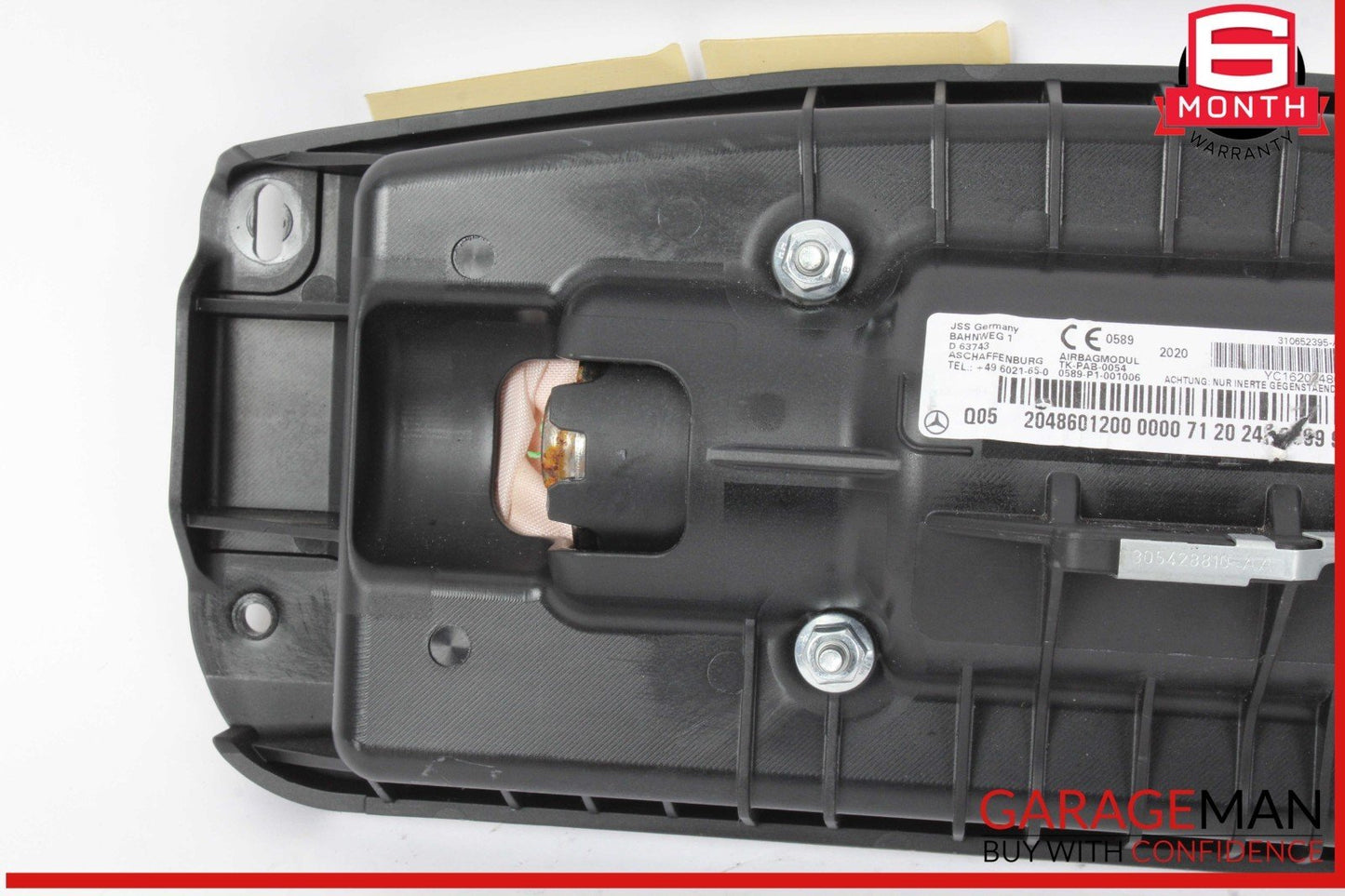 08-15 Mercedes W204 C250 CGI Front Right Passenger Side Dash Airbag Air Bag OEM