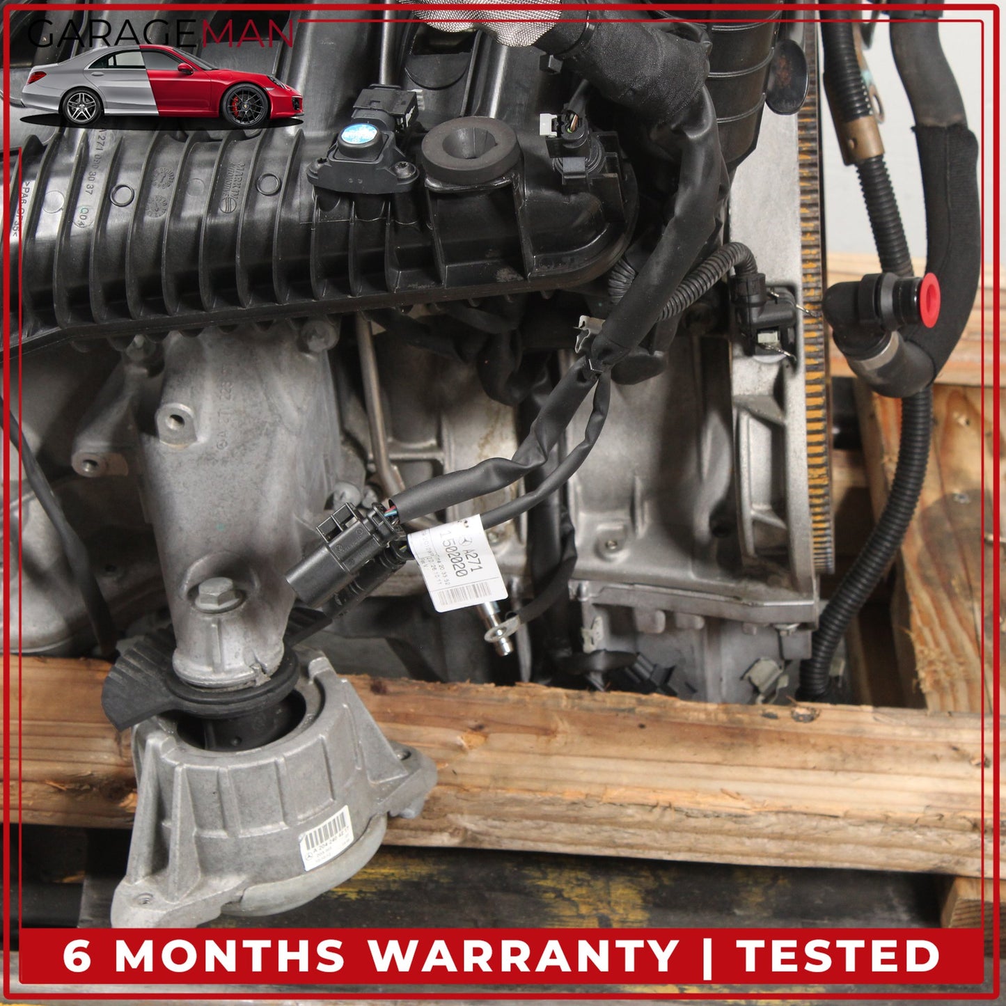 2012-2015 Mercedes W204 C250 M271 Engine Motor Assembly 1.8L I4 RWD OEM 117k