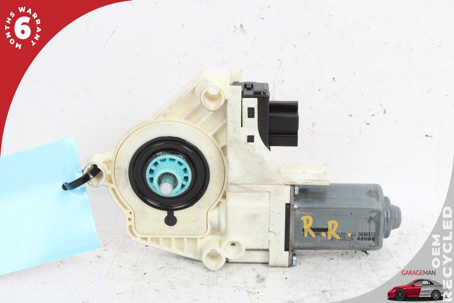 2007-2015 Audi Q7 Rear Right Side Window Regulator Motor 4L0959802B OEM