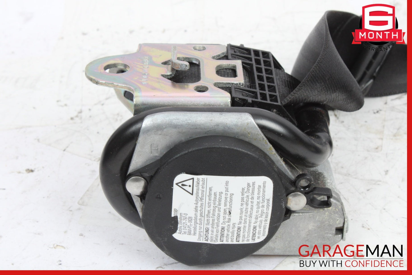2007-2015 Audi Q7 Right Rear 2nd Row Seat Belt 4L0857806H Genuine OEM