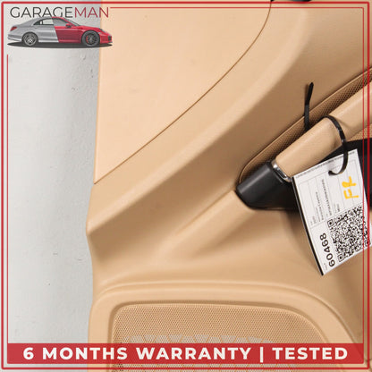 2011-2018 Porsche Cayenne 958 Front Right Side Door Trim Cover Panel Beige OEM