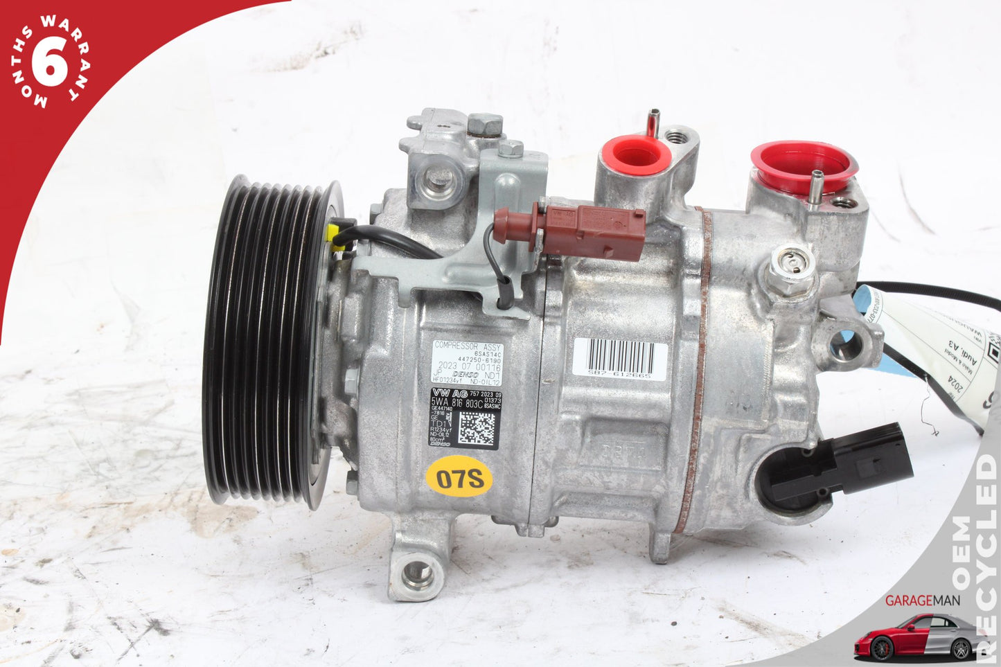 2022-2024 Audi A3 Sedan A/C Compressor 5WA816803C