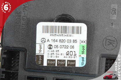 2006-2013 Mercedes W164 ML350 Front Left Side Door Control Module 1648200385 OEM