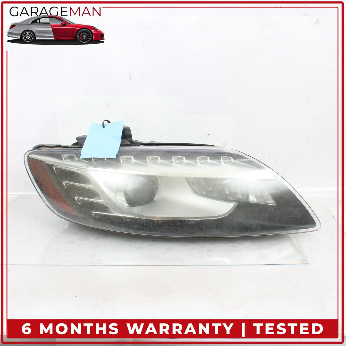 2010-2015 Audi Q7 Front Right Side Xenon Head Light Lamp 4L0941004AL OEM
