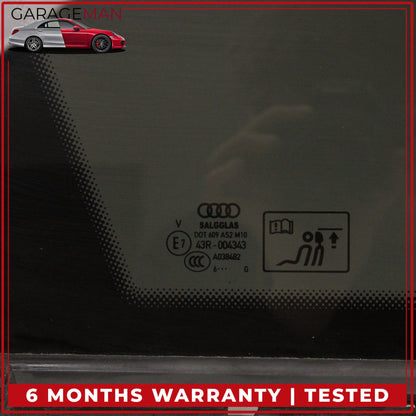 2017-2024 Audi Q7 Rear Left Driver Side Quarter Window Glass 4M0845297B OEM