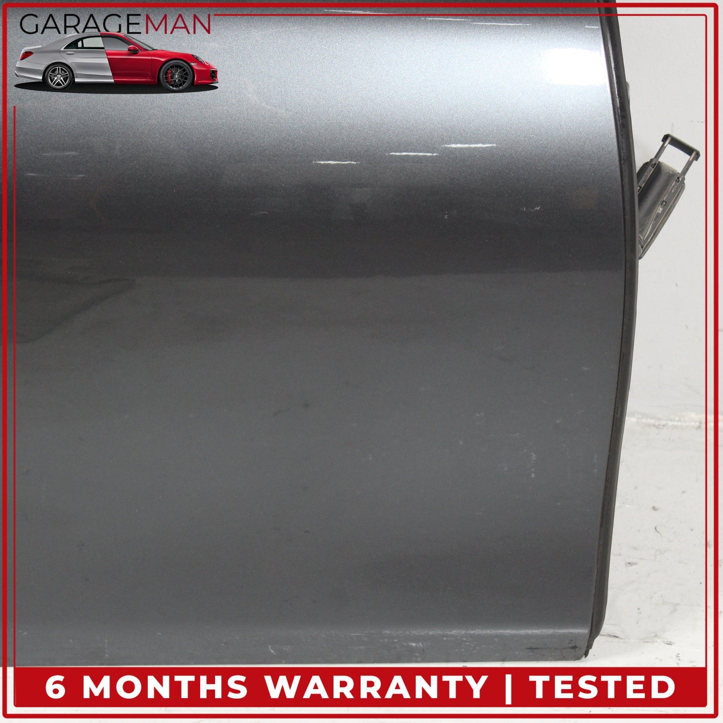 2015-2020 BMW 430i Gran Coupe Sedan Rear Right Side Door Shell Gray Metallic OEM