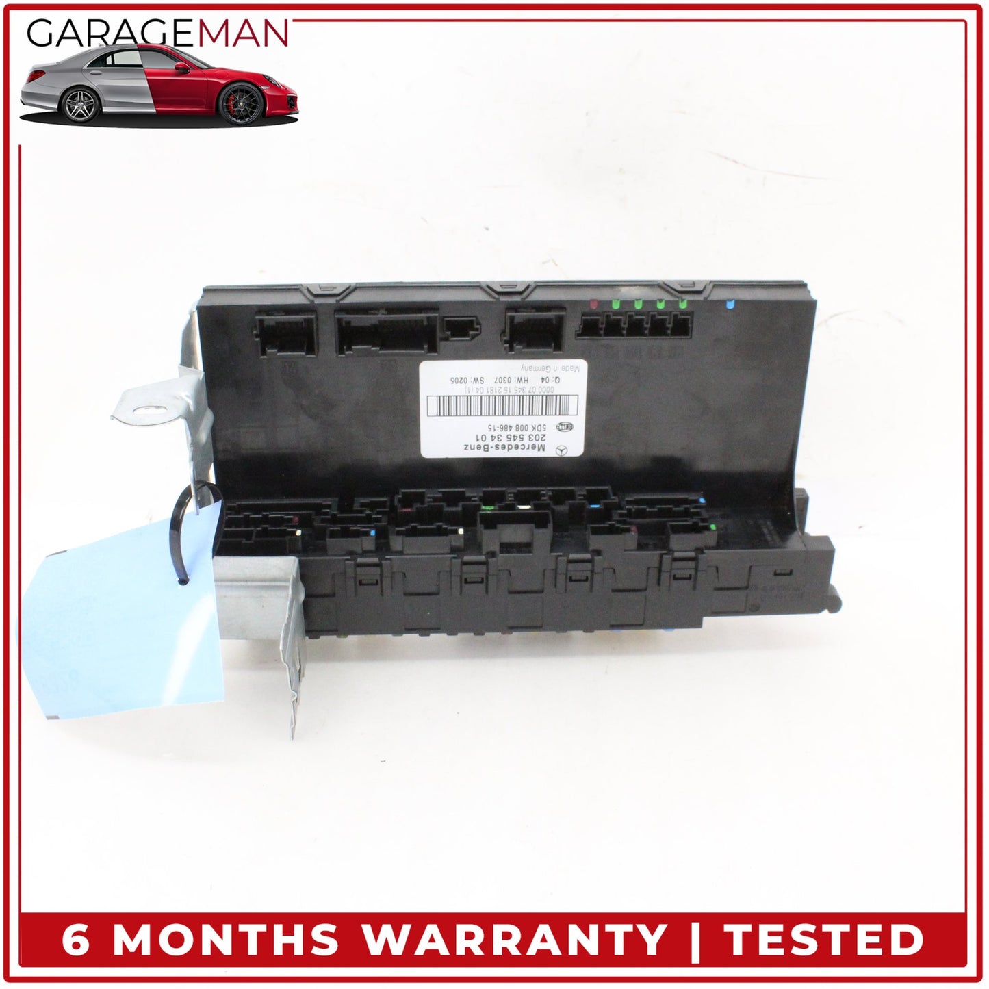 2003-2009 Mercedes-Benz CLK350 W209 Coupe Rear SAM Fuse Relay Box 2035453401 OEM