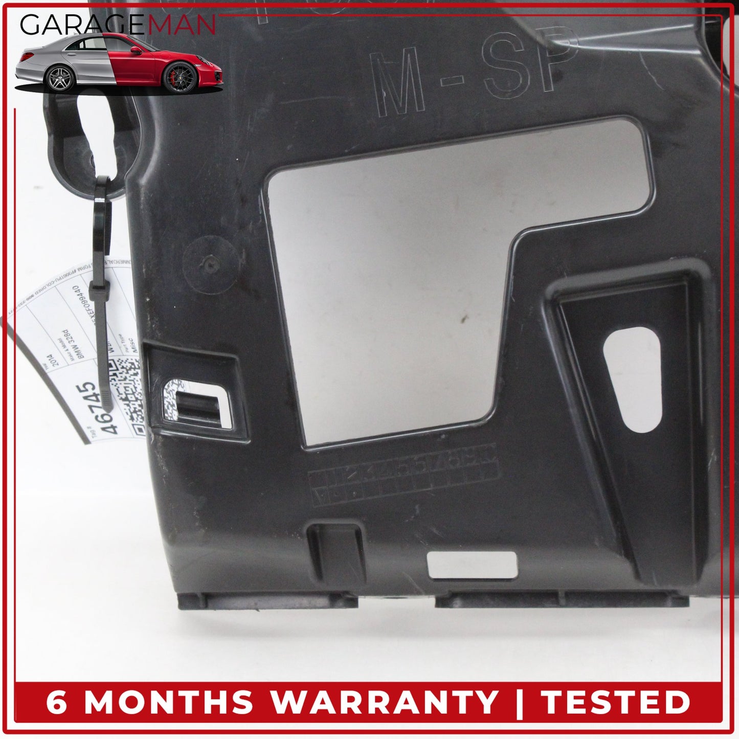 2012-2018 BMW 328d Right Rear Bumper Mounting Bracket 7256924