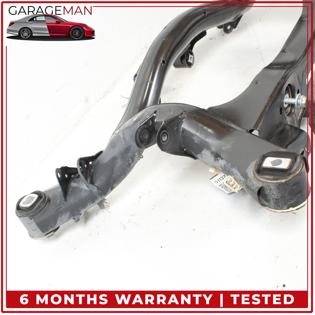 2012-2016 BMW 328i F30 Rear Sub Frame Subframe Crossmember 6857723 OEM