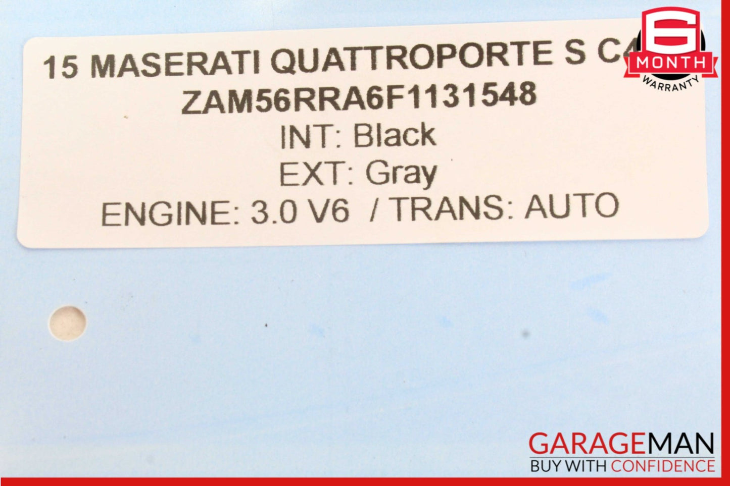 2014-2022 Maserati Quattroporte Left Exhaust Downpipe Catalytic Converter OEM