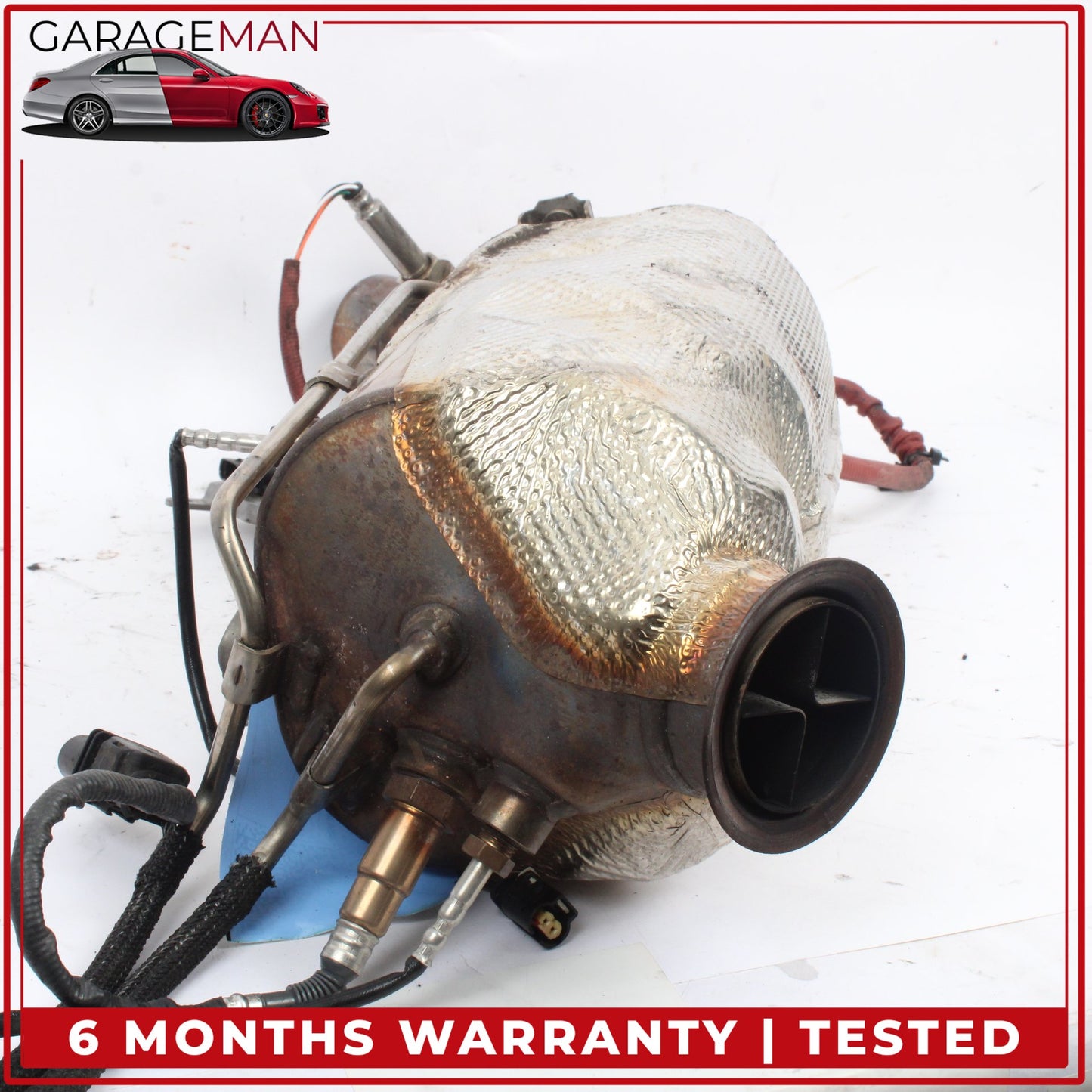 2014-2018 BMW 328d DPF Diesel Particulate Filter Exhaust Pipe w/ NOX Sensor 8518141
