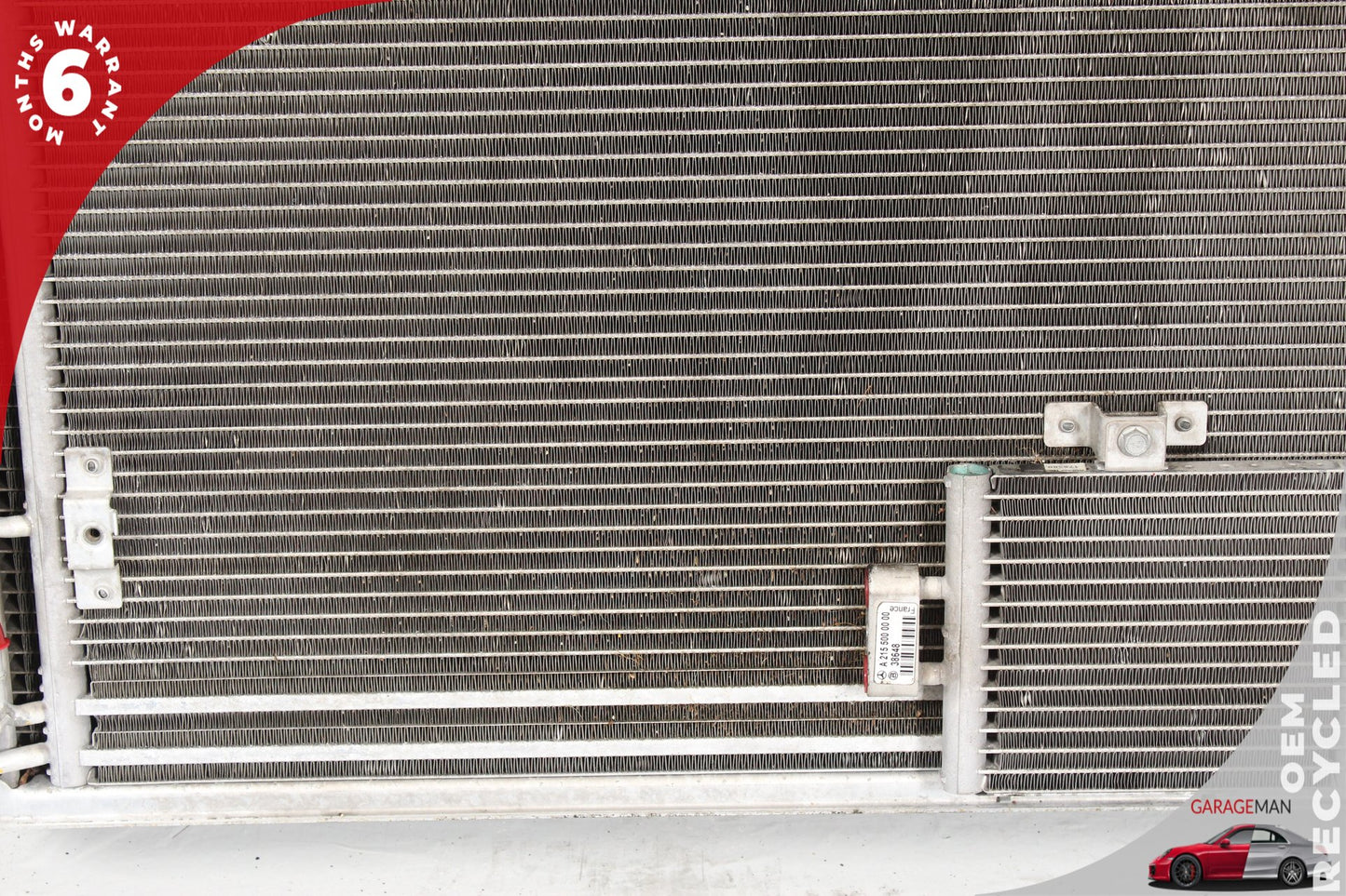 2003-2006 Mercedes R230 SL500 Cooling Radiator A/C Condensor Oil Cooler OEM