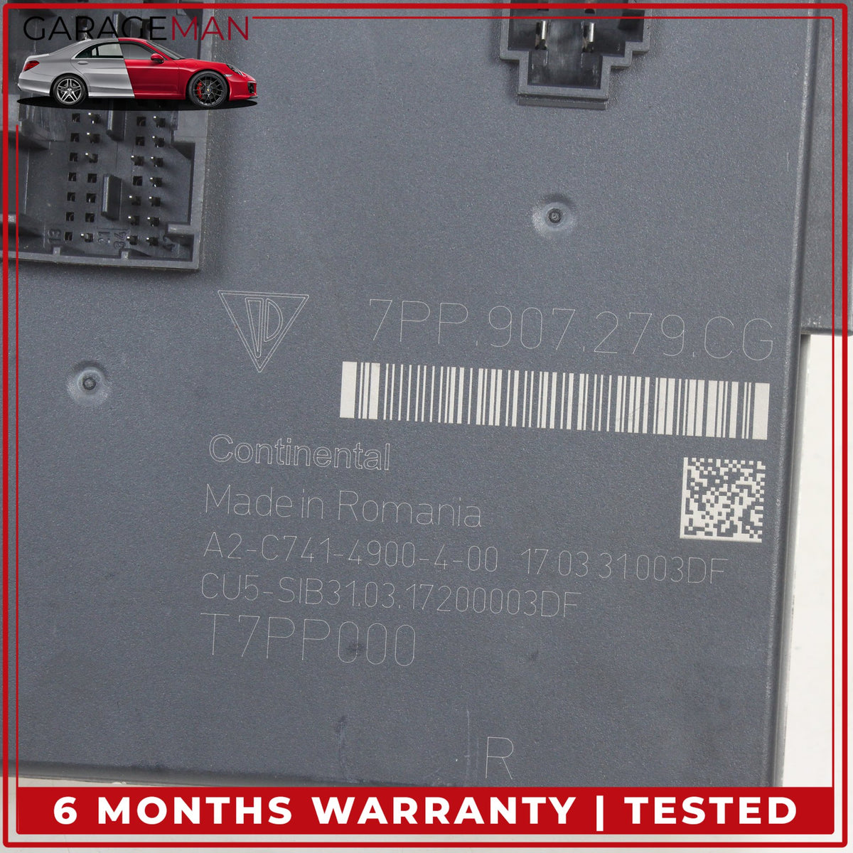2017-2018 Porsche Cayenne 958 Speedometer Cluster w/ Control Modules Set OEM